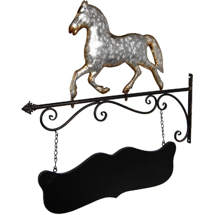 Clayre & Eef 5Y1312 Aushängeschild Pferd 66x3x67 cm