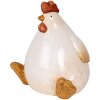 Clayre & Eef 6CE2133 Decorațiune Cocoș 18x14x17 cm Bej & Maro