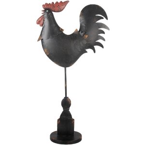 Clayre & Eef 6Y5845 Dekoration Hahn 33x12x64 cm