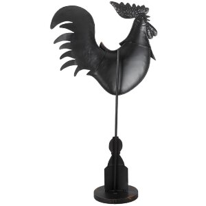 Clayre & Eef 6Y5845 Dekoration Hahn 33x12x64 cm