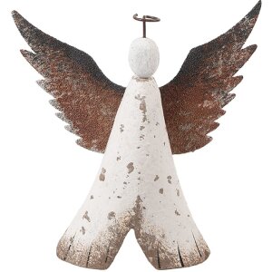Clayre & Eef 6H2416M Dekoration Engel 14x4x15 cm