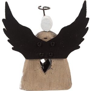 Clayre & Eef 6H2419S Dekoration Engel 11x5x11 cm
