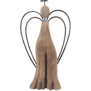Clayre & Eef 6H2421L Dekoration Engel 14x4x26 cm