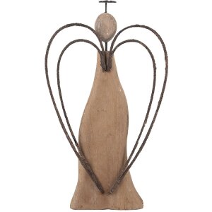 Clayre & Eef 6H2421L Dekoration Engel 14x4x26 cm