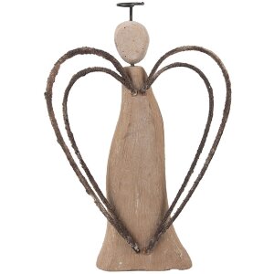 Clayre & Eef 6H2421M Dekoration Engel 12x3x18 cm