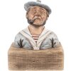 Clayre & Eef 6H2426 Figurină Decorativă Marin 19x11x24 cm