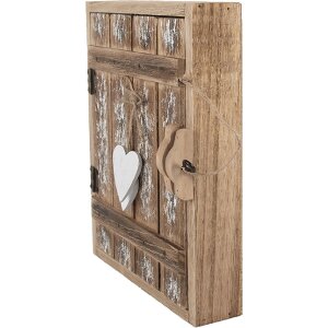 Clayre & Eef Cutie pentru chei 24x7x30 cm Lemn și...