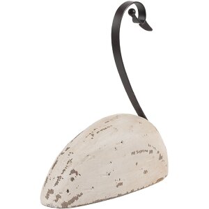 Clayre & Eef Decorațiune Lebădă 17x8x19 cm