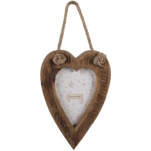 Clayre & Eef 2F1298 Ramă foto 15x23 cm pentru fotografii 10x15 cm