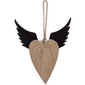 Clayre & Eef 6H2415M Dekoration Hänger Herz...