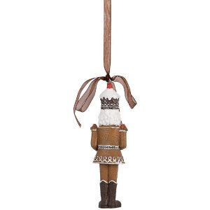 Spărgător de nuci decorativ Clayre & Eef 4x2x13 cm