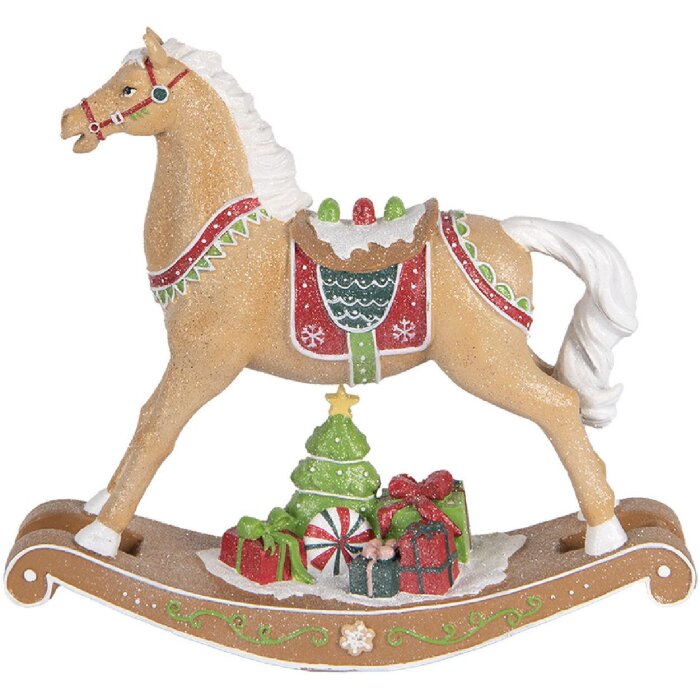 Cal de Balansoar Decorativ Clayre & Eef 26x7x24 cm