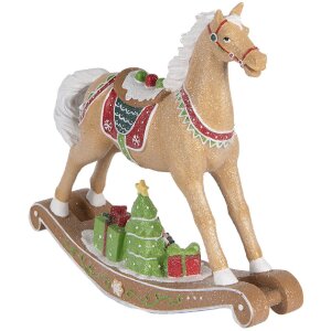 Cal de Balansoar Decorativ Clayre & Eef 26x7x24 cm