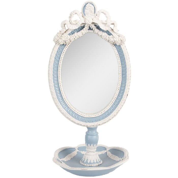 Clayre & Eef 62S338 Oglindă de masă 14x14x28 cm