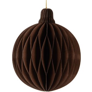 Clayre & Eef 6PA0516CH Papier-Weihnachtskugel...