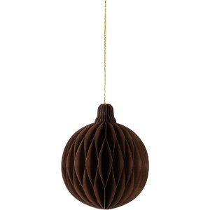 Clayre & Eef 6PA0516CH Papier-Weihnachtskugel...