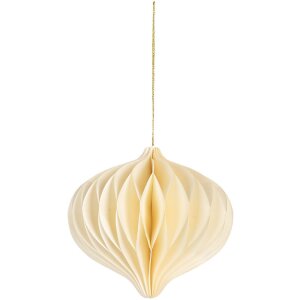 Clayre & Eef 6PA0517 Papier-Weihnachtskugel Ø...