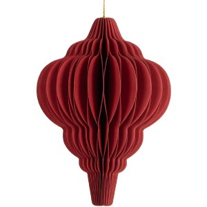 Clayre & Eef 6PA0520 Papier Weihnachtskugel Ø...