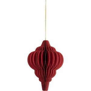 Clayre & Eef 6PA0520 Papier Weihnachtskugel Ø...