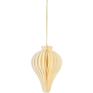 Clayre & Eef 6PA0522 Papier Weihnachtskugel Ø...