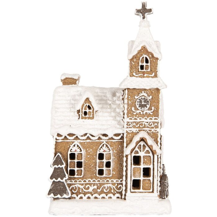 Clayre & Eef 6PR5375 Decorațiune Casă cu LED 14x12x23 cm