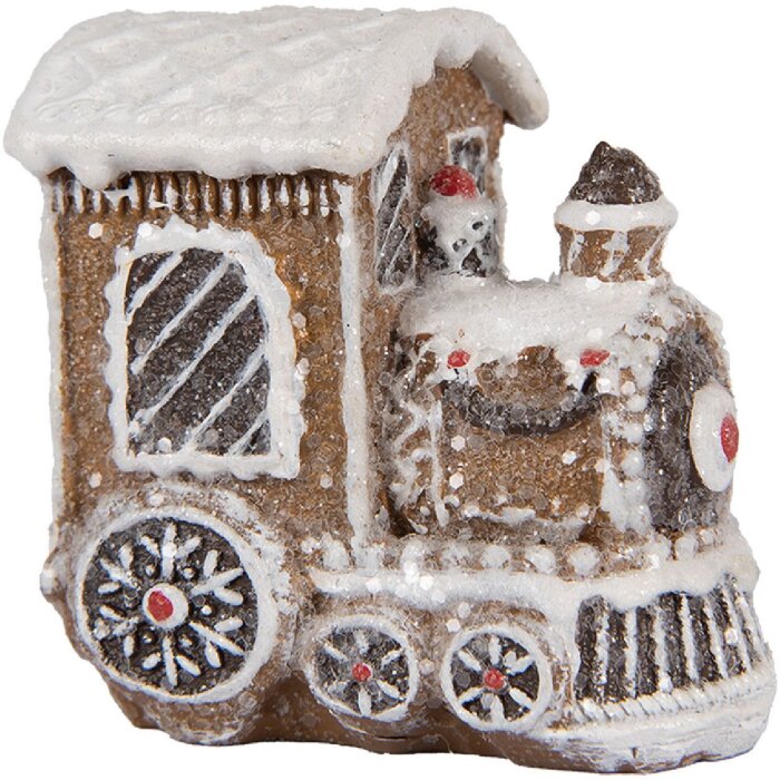 Clayre & Eef 6PR5376 Dekoration Lokomotive 5x3x5 cm