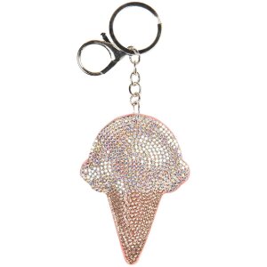 Juleeze JZKC0208 Schlüsselanhänger goldfarbig 6x2x15 cm