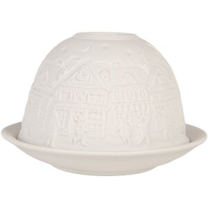 Clayre & Eef 6CE2212 Teelichthalter Ø 12x8 cm