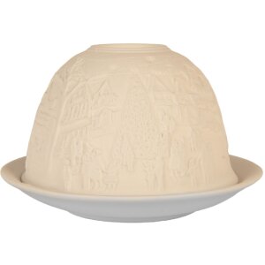 Clayre & Eef 6CE2212 Teelichthalter Ø 12x8 cm