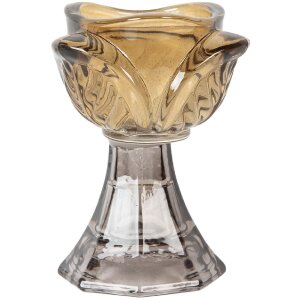 Clayre & Eef 6GL5342Y Teelichthalter Ø 7x10 cm...