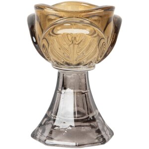 Clayre & Eef 6GL5342Y Teelichthalter Ø 7x10 cm...