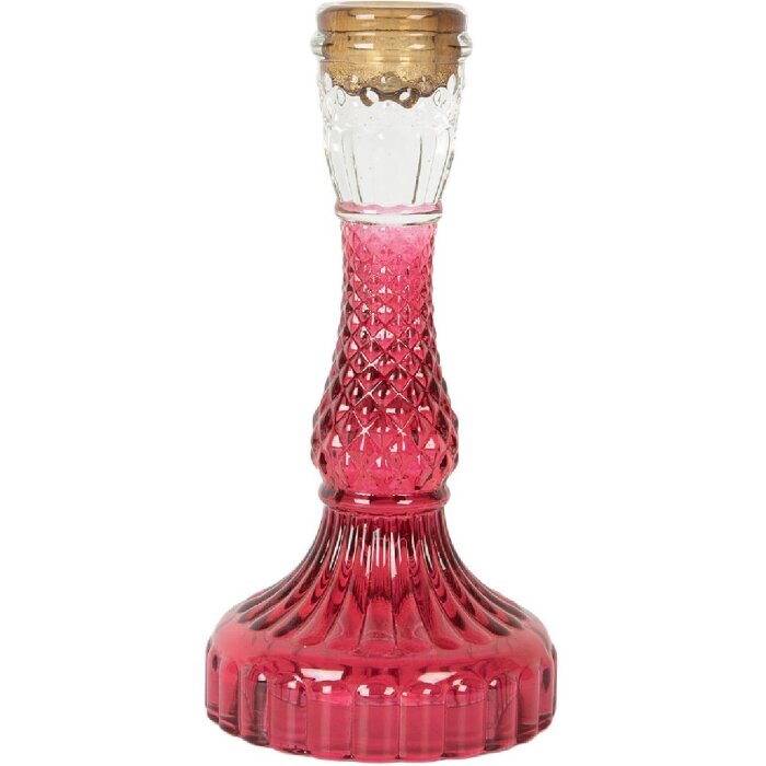 Clayre & Eef 6GL5345 Kerzenständer Durchmesser 9x Höhe 17 cm