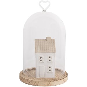 Clayre & Eef Clopot de Sticlă Ø 14x22 cm