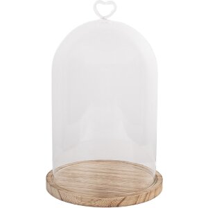 Clayre & Eef Clopot din Sticlă Ø 17x27 cm