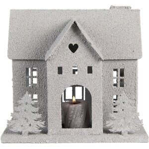 Clayre & Eef 6Y5932 Decorațiune Casă Gri 26x17x24 cm