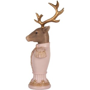 Clayre & Eef Bust Decorativ Căprioară 16x14x36 cm