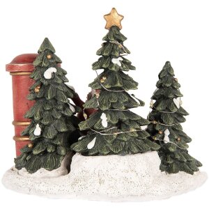 Clayre & Eef 6PR5373 Decorațiune Copil la Cutia Poștală LED 16x12x14 cm