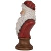Bust Decorativ Moș Crăciun Clayre & Eef 6PR5398 - 18x12x30 cm