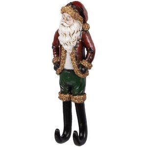 Clayre & Eef 6PR5588 Wanddekoration Weihnachtsmann...