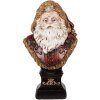 Bust Decorativ Moș Crăciun Clayre & Eef 10x8x17 cm Roșu