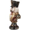 Clayre & Eef Bust Decorativ Spărgător de Nuci 9x6x15 cm Roșu