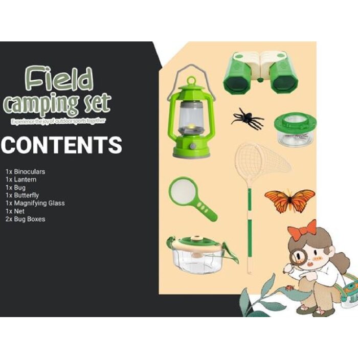 Byomic Kids Camping Set – 8-teilig