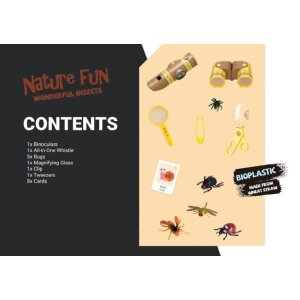 Set Explorator Insecte Byomic Kids - 18 piese