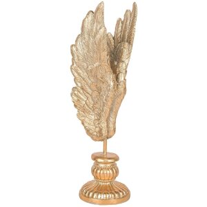 Clayre & Eef Aripi Decorative Auriu 10x10x33 cm