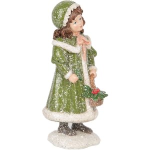 Clayre & Eef 6PR5687 Decorațiune Copil Roz 8x9x18 cm