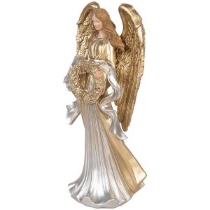 Clayre & Eef 6PR5697 Dekoration Engel 16x13x35 cm...
