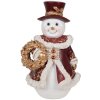 Clayre & Eef Om de Zăpadă Decorațiune 15x14x24 cm