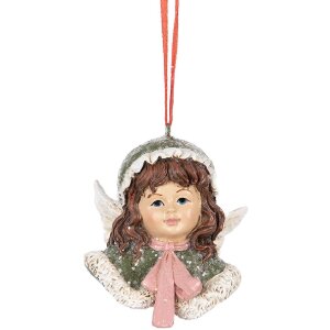 Clayre & Eef 6PR5705 Dekoration Hänger Engel...