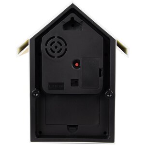 Clayre & Eef 6KL0839 Wanduhr 20x10x26 cm 3xAA Batteriebetrieb