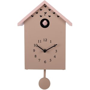 Clayre & Eef 6KL0840 Wanduhr 20x10x26 cm 3x AA...